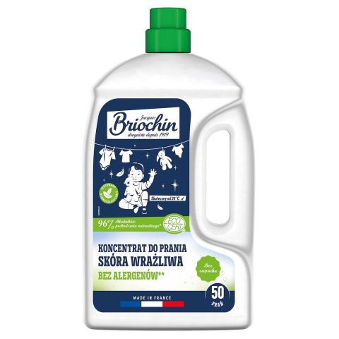 Briochin Płyn do prania sensitive bio bez zapachu 2,27 l